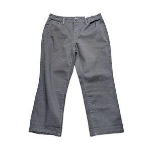 Style & Co Women's Green Curvy Fit Mid Rise Ankle Capri Pants Size 12P NWT